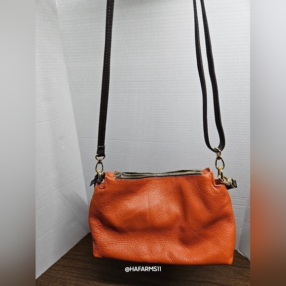 Valentina Italian Small Leather Bag - Picture 4 of 12